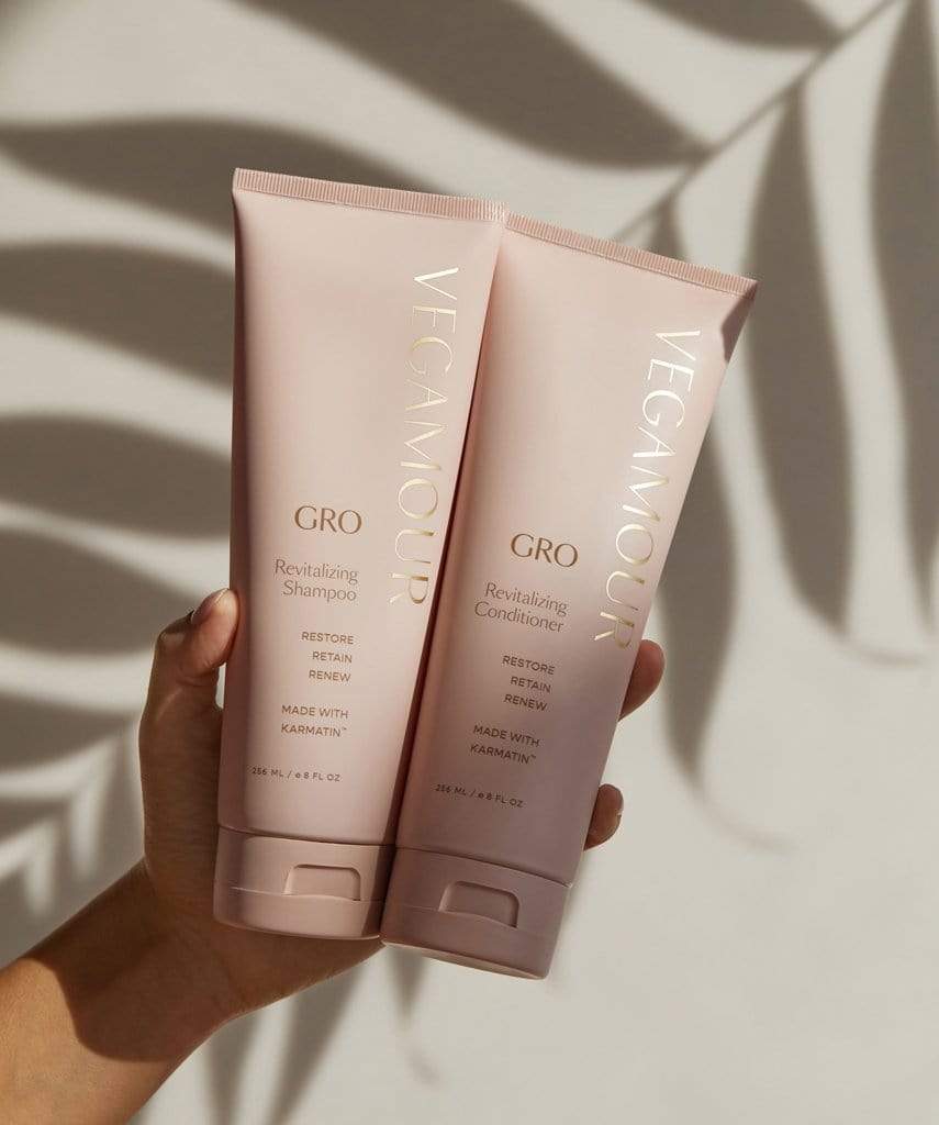 Vegan and cruelty-free hair care for hair growth by Vegamour Gro