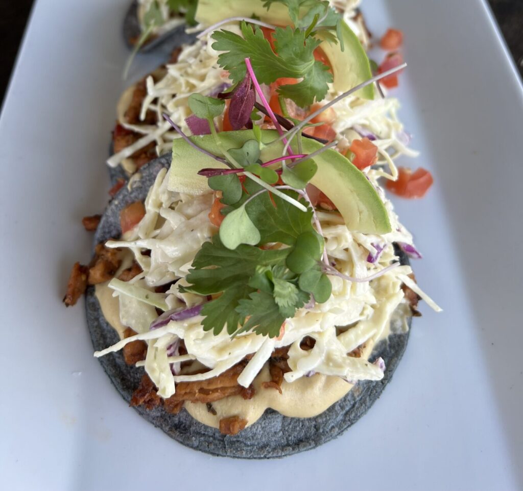 Asada Soy Curl Tacos
