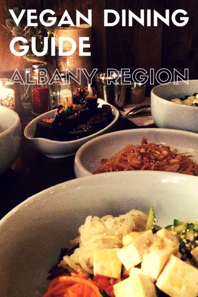 Looking for vegan dining in the Albany region of New York? Check out this dining guide! For more vegan dining guides around the world, visit www. vegansbaby.com/vegansbaby2018